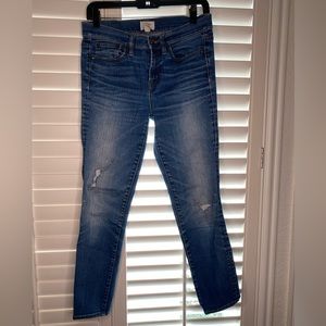 J Crew Toothpick Jeans